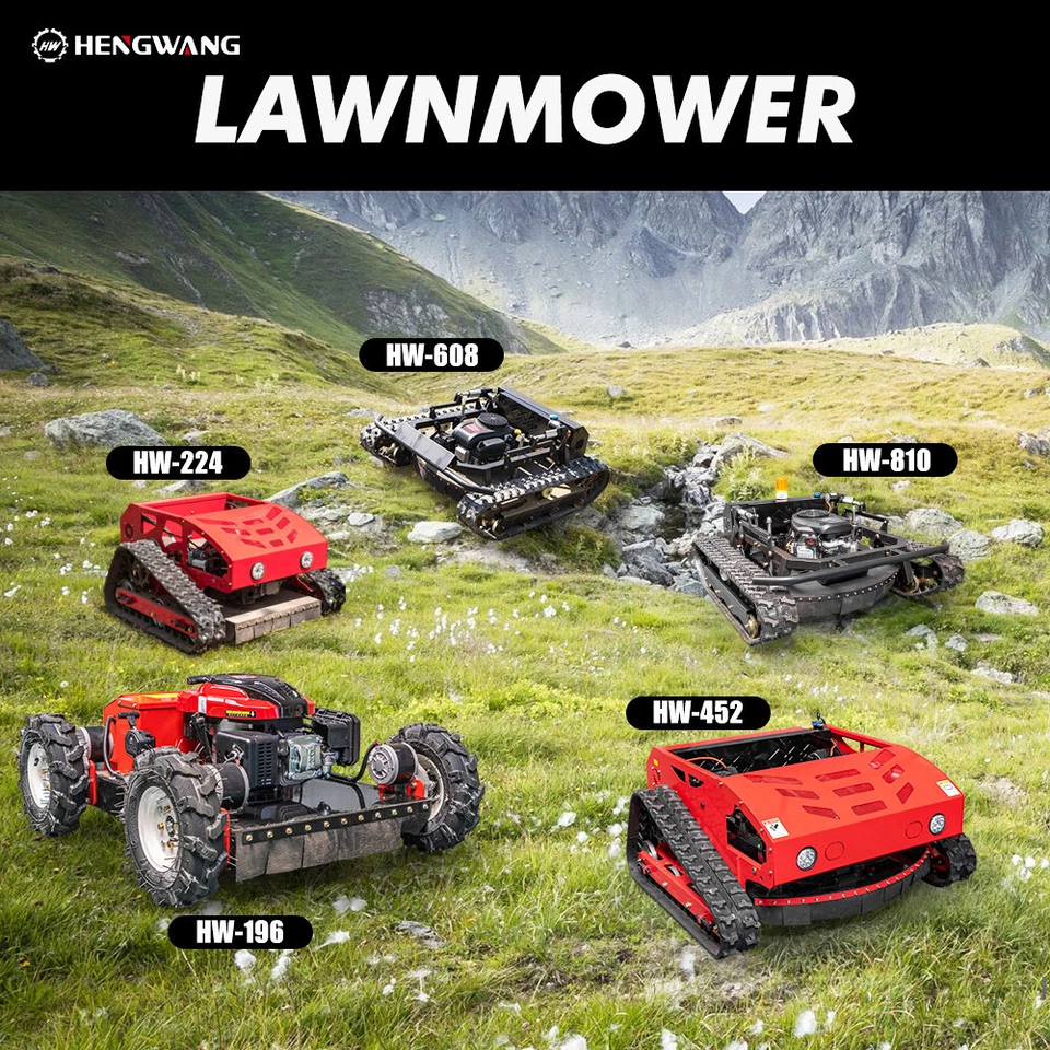 Cortacésped todoterreno con control remoto 7,5-27 HP altura de corte ajustable Foto 3 de 3