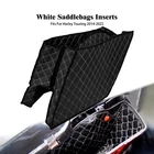 5'' Extended Saddlebag Liners White Stretched Bag Insert Fit For Touring 2014-23