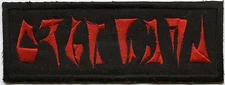 Iron on Custom Star Trek Klingon Name Tag Patch - "YOUR NAME" 