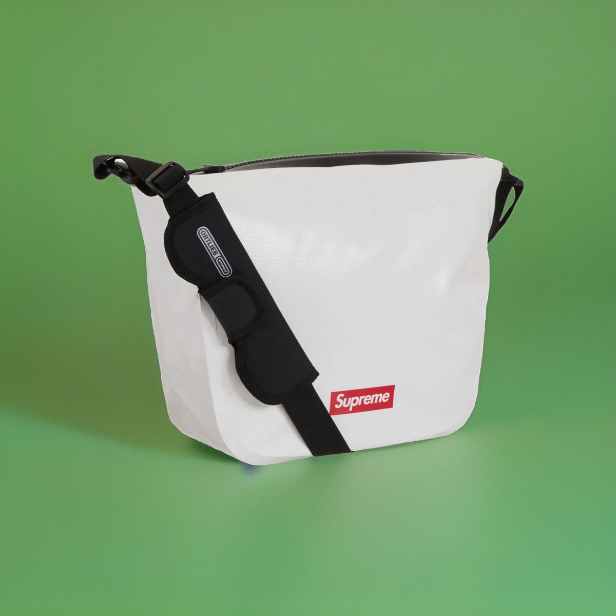 SUPREME x Ortlieb Messenger Bag, White; Rugged IP-67 SUPREME x Ortlieb Messenger Bag, White; Rugged IP-67
