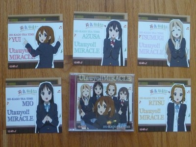 K On Ho Kago Tea Time Utauyo Miracle Cd 4t Pony Canyon Japan Pccg Ebay