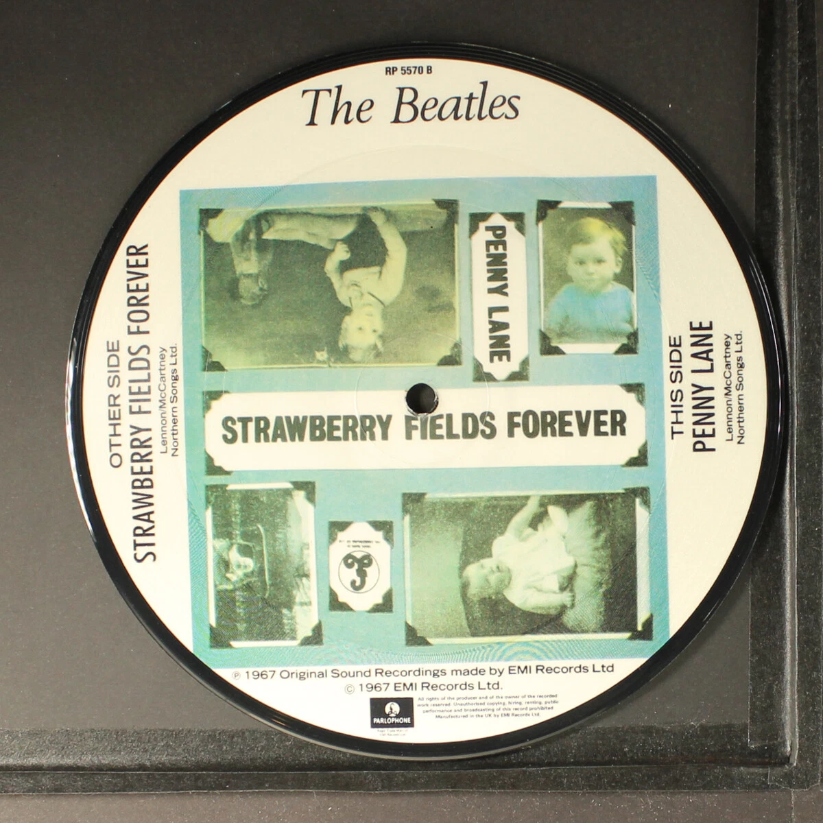 BEATLES: penny lane / strawberry fields forever PARLOPHONE 7