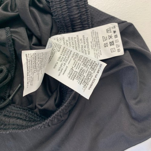 PUMA Sports Shorts Dry Cell Elastic Waist Black White Logo Womens UK 10 - Picture 5 of 6