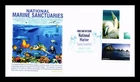 US COVER NATIONAL MARINE SANCTUARIES IMPERFORATE FDC PANDA CACHET