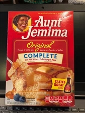 Vintage Original Complete Pancake & Waffle Mix Box Unopened