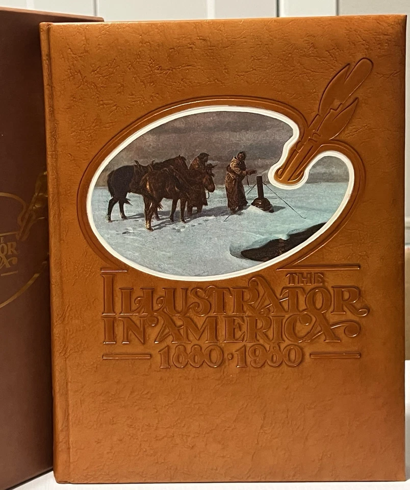 Illustrator in America, 1880-1980: #322 Limited Ed W & R Reed Leather Bound - Image 2 of 4