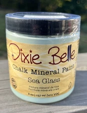 Dixie Belle Chalk Mineral Paint 8 oz Sea Glass Zero Voc's