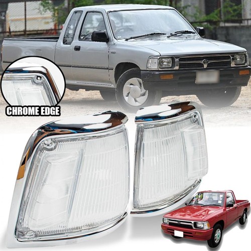 FOR TOYOTA HILUX PICKUP 2WD RN85 YN10 MK4 1988-1997 CORNER LAMP LIGHT PAIR - Picture 1 of 9