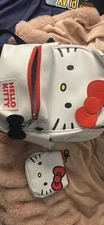 Sanrio, Hello Kitty, 3D Faux Leather 10.5" Mini Backpack, With Extras.