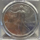 2021 PCGS & PSA MS70  Type 2 Silver Eagle $1, Randy Johnson Autograph 012323