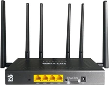 4G LTE CPE WiFi6 Cat4 Router, AX3000 Dual-band Dual SIM Slots Cellular Router