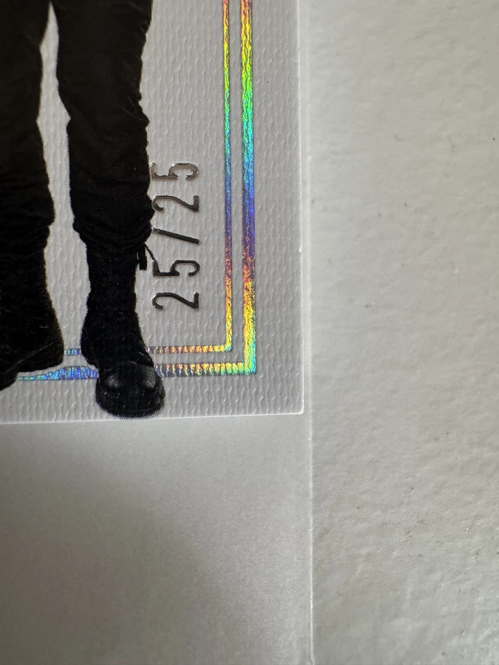 2023 WWE PANINI IMPECCABLE ROMAN REIGNS JUMBO WORN USED RELIC 25/25 - Image 3 of 4