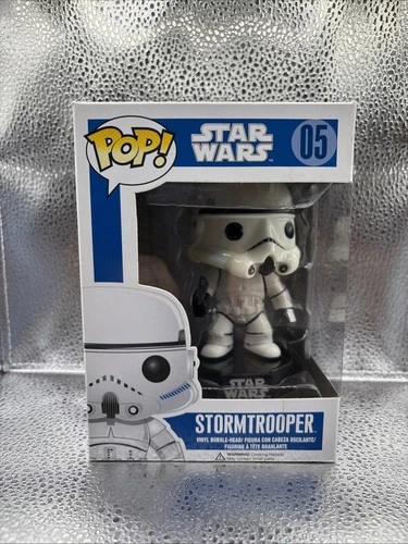 Funko Pop! Star Wars StormTrooper #05 Vinyl Figure Blue Box 2011