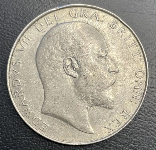 1907 Edward VII Half Crown — photo from the most recent tracked eBay sale