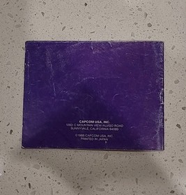 Legendary Wings Nintendo NES Manual Only ~ Instruction Booklet