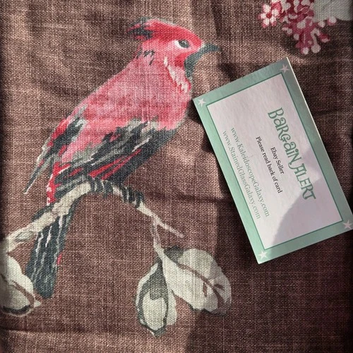 Ralph Lauren Harlow Brinly Full/Queen Duvet Cover - Floral Birds Hydrangea $500