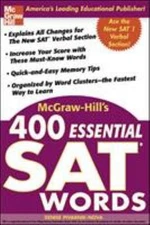 McGraw-Hill's 400 Essential SAT Words by Pivarnik-Nova, Denise