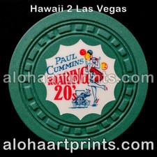 Paul Cummins Roaring 20s 1.50 Casino Poker Chip Mint Near Mint