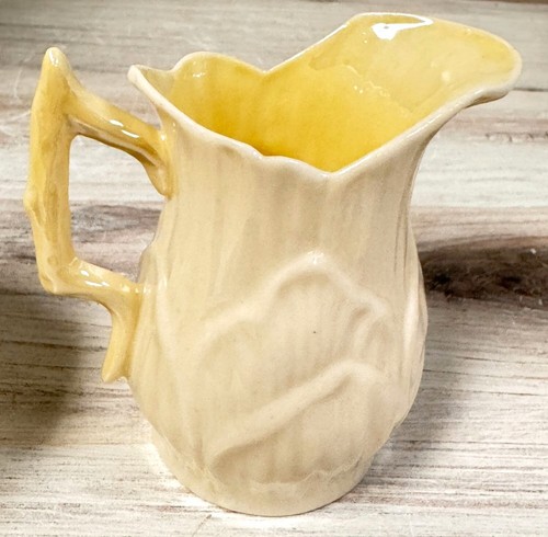 Belleek Ireland Porcelain Lotus Flower Open Sugar Bowl & Creamer Set - Picture 3 of 10