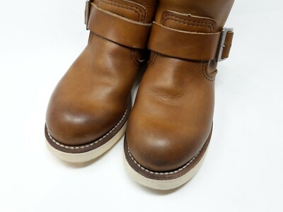 【USED】Brunt 3handred wing top SC25用ODカラー Red Wing 9027 Engineer Boot 'Hawthorne Driftwood' (EU 35,5 UK 3 US