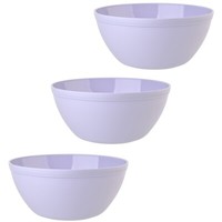 3Er Set MüSlischale MüSlischüSsel Schale SchüSsel Kunststoff Plastik Flieder