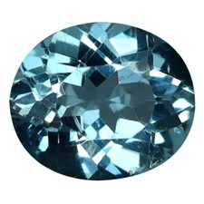 1.17 ct Superb Oval Cut 7 x 6 mm Brazil Paraiba Blue Apatite Natural Gemstone