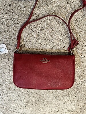 TOP HANDLE POUCH (COACH F25591) | eBay