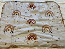 30x40 Plush Sherpa Blanket for Baby/Toddler, Rainbow/Heart/Star Pattern - Brand