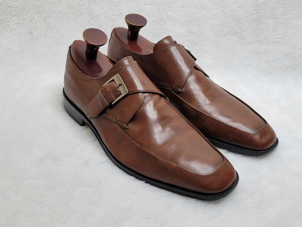 Aston grey monk strap sale