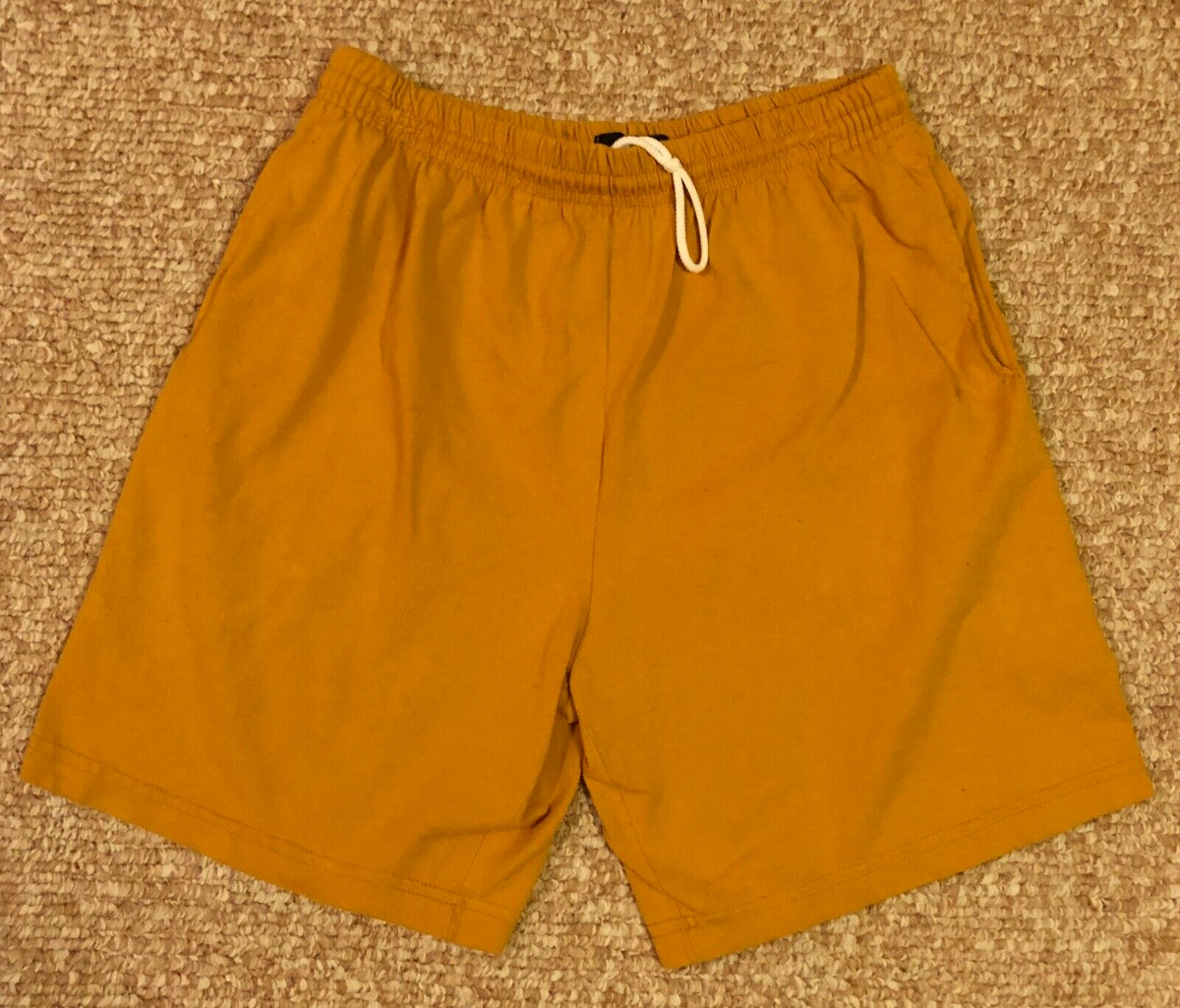 Vtg 90s Hanes Signature Collection Mens Knit Shorts Hidden