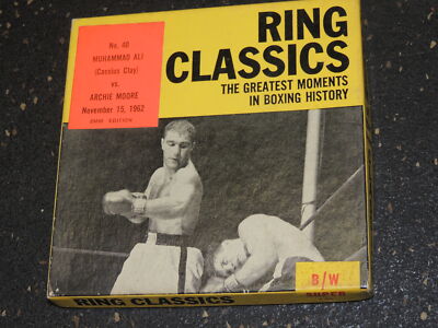 8mm Boxing Film Movie Ring Classics Muhammad Ali Archie Moore