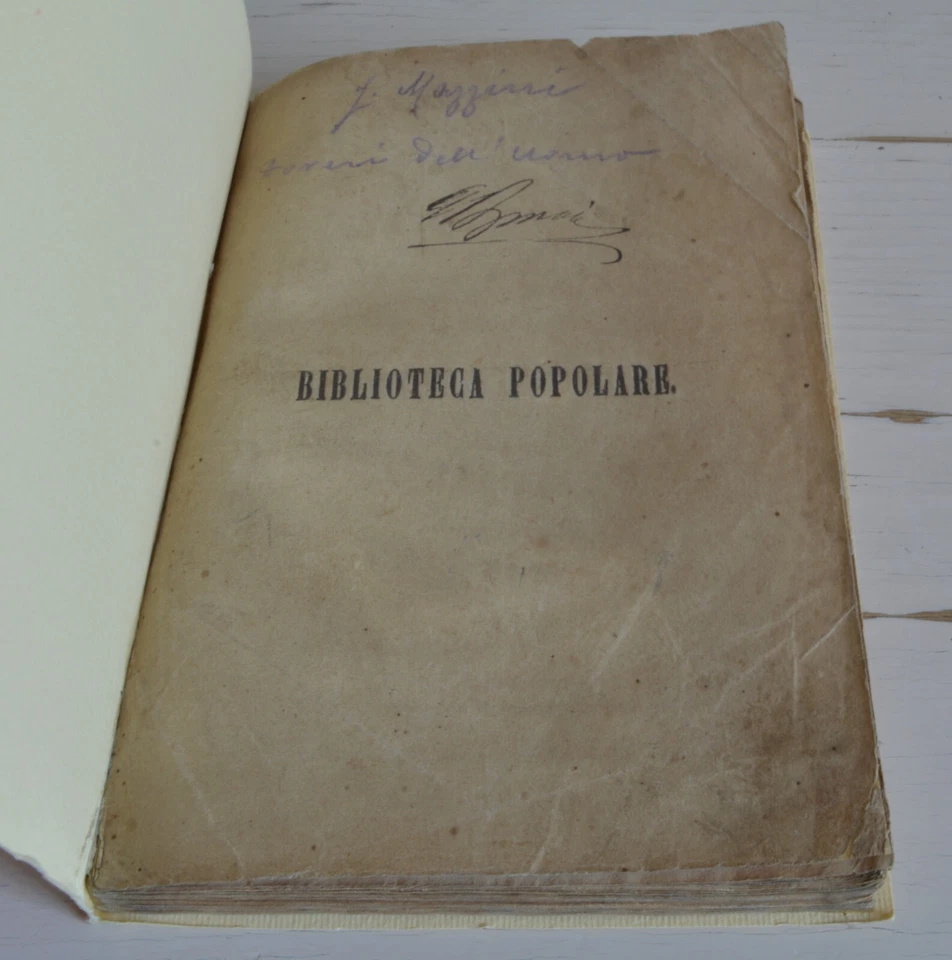 GIUSEPPE MAZZINI DOVERI DELL'UOMO LONDRA 1860 - Immagine 3 di 4