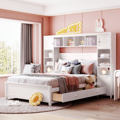 S With Storage Drawers All-in-one Cabinet And Shelf