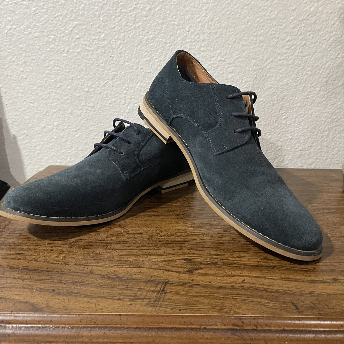 Mens J75 by Jump Primo Casual Dress Shoes Size 8 Blue  display picture 1