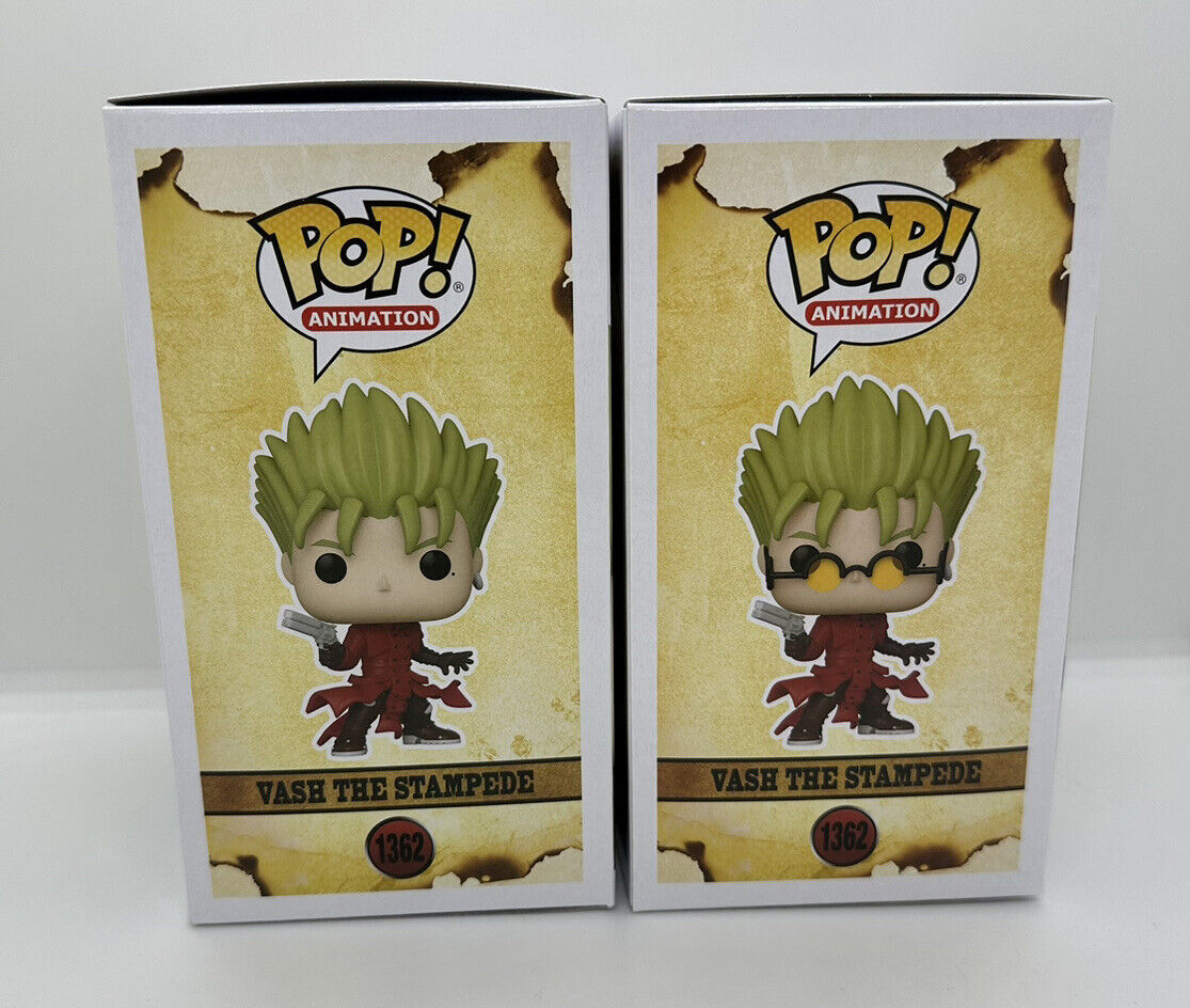  Funko Pop! Animation: Trigun - VASH The Stampede with Chase  (Styles May Vary) : Toys & Games