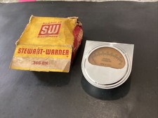 Nos Vintage Stewart Warner 366-bn Magnetic Tachometer 80000rpm Free Ship
