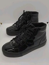 NUEVO Zapatos Kickers Tovni Hi Stack charol para niños - Talla 36 EE. UU. 4,5
