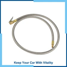 Universal Pack (1) 100cm 39" Tire Valve Air Chuck Inflator Extension Hose