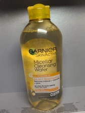 Garnier Micellar Water with Vitamin C, Facial Cleanser & Makeup Remover, 13.5 Oz