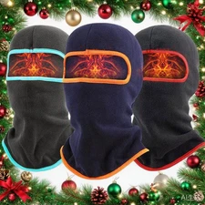 Fleece Balaclava Warm Ski Mask Winter Thermal Windproof Motorcycle Face Mask