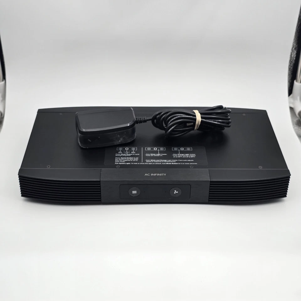 AIRCOM S6, leises Lüftersystem 12" für Receiver, Verstärker, DVR, AV-Komponenten