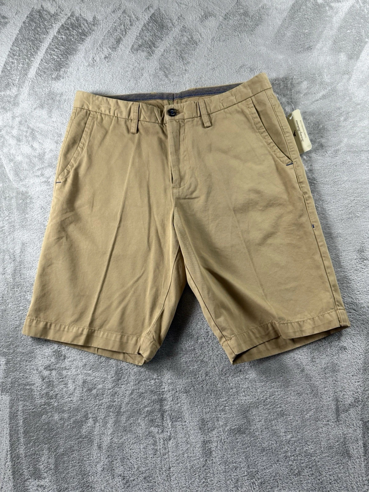 Tommy Bahama Shorts NWT!! Mens 32 Tan Chino Pima CottonBlend. Fishing, Camping