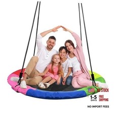 Tree Swing, Saucer Flying Swing 40 Inch for Kids, 900lbs Weight Multicolor