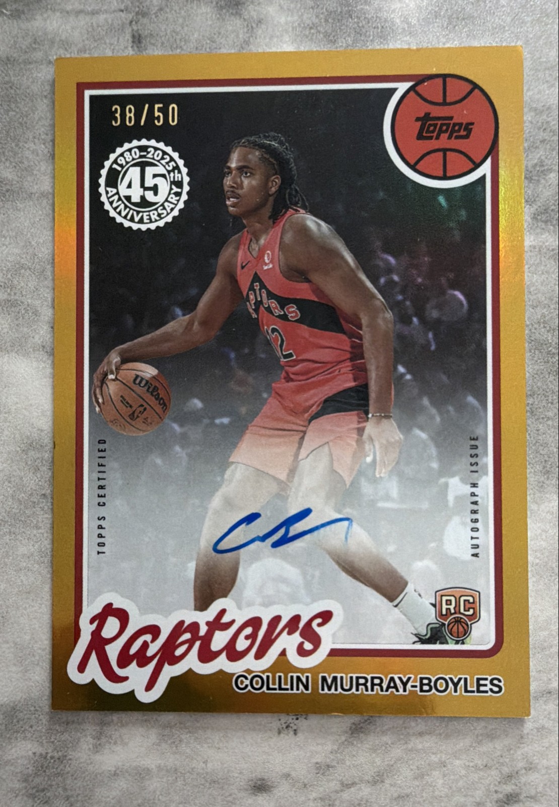 2025-26 Topps - 1980-81 Topps Basketball Rookie Autographs Collin Murray-Boyles