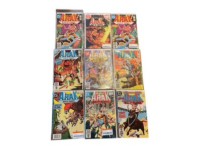 Lot Of 9 ARAK Son Of Thunder DC Comics SEE DESCRIPTION