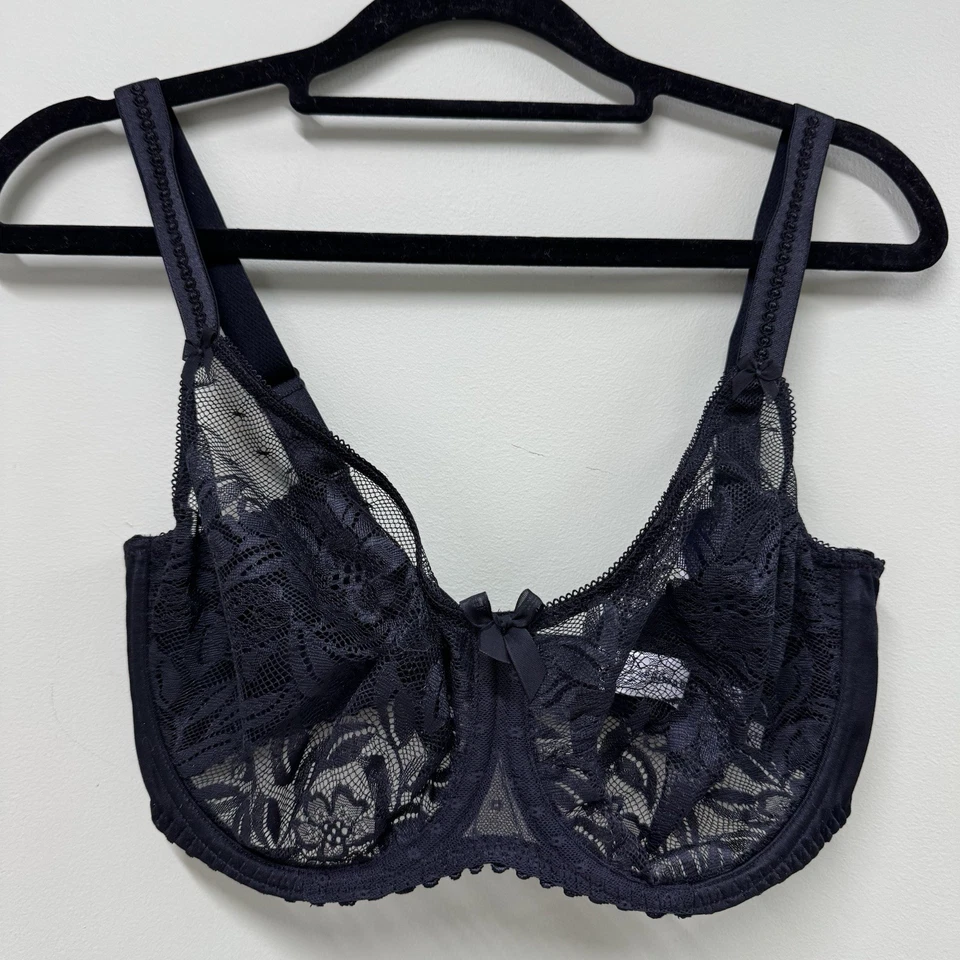 Prima Donna Divine Black Lace Bra  32G - Image 4 of 4