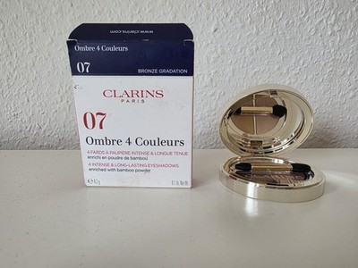 Clarins Ombre 4-Colour Eyeshadow   07 Bronze Gradation, neu