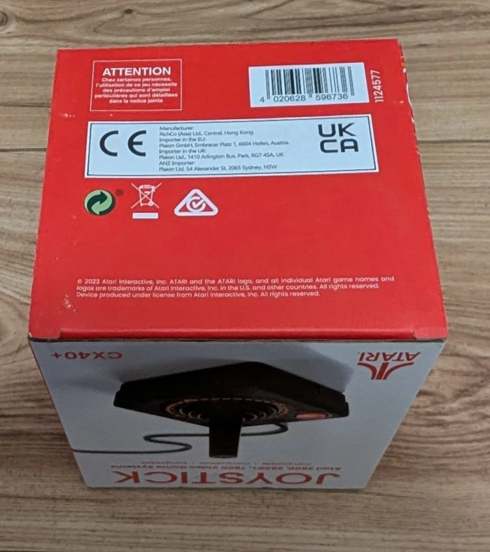 Atari 2600+ CX40+ Joystick - boxed - Very Good Condition - Image 4 of 4