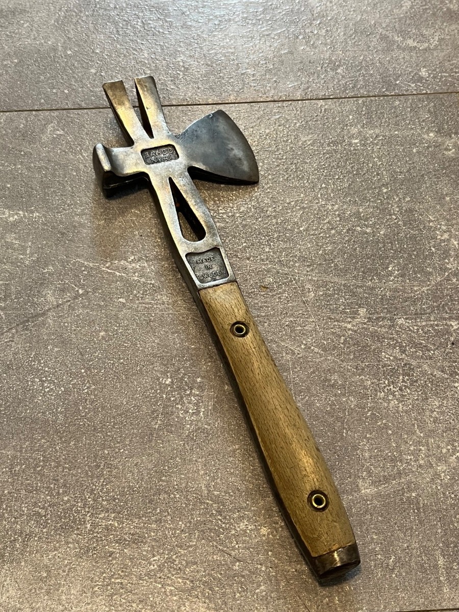 フランスアンティーク 鉄製 トング 掴み具 古道具 農具 工具 オブジェ vintage swedish Bahco No 41 Multitool axe drop forged steel made