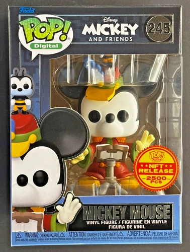 FUNKO DIGITAL MICKEY MOUSE #245 MICKEY AND FRIENDS DROPPP LEGENDARY LE 2500